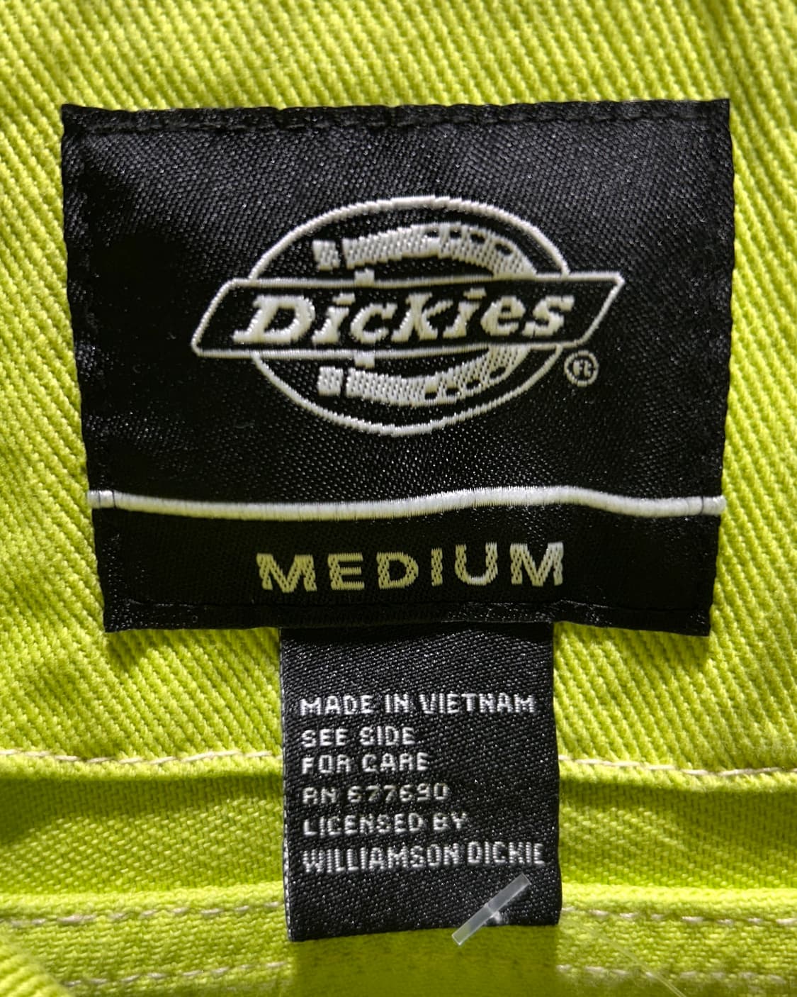 M 디키즈 투포켓 네온그린 데님 자켓 상품이미지5