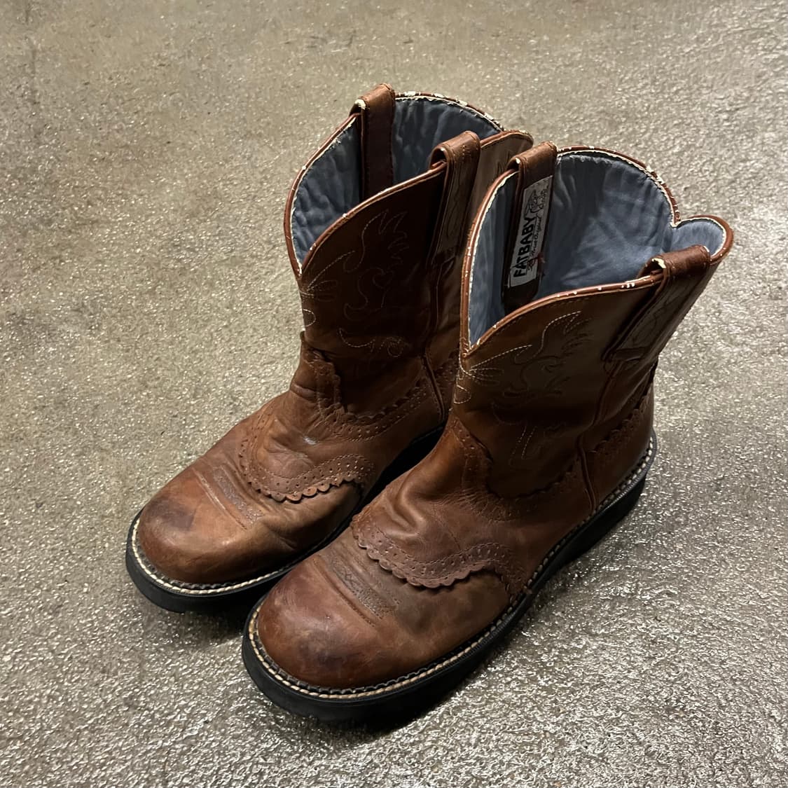 빈티지 새들 웨스턴 부츠 (265) 상품이미지2