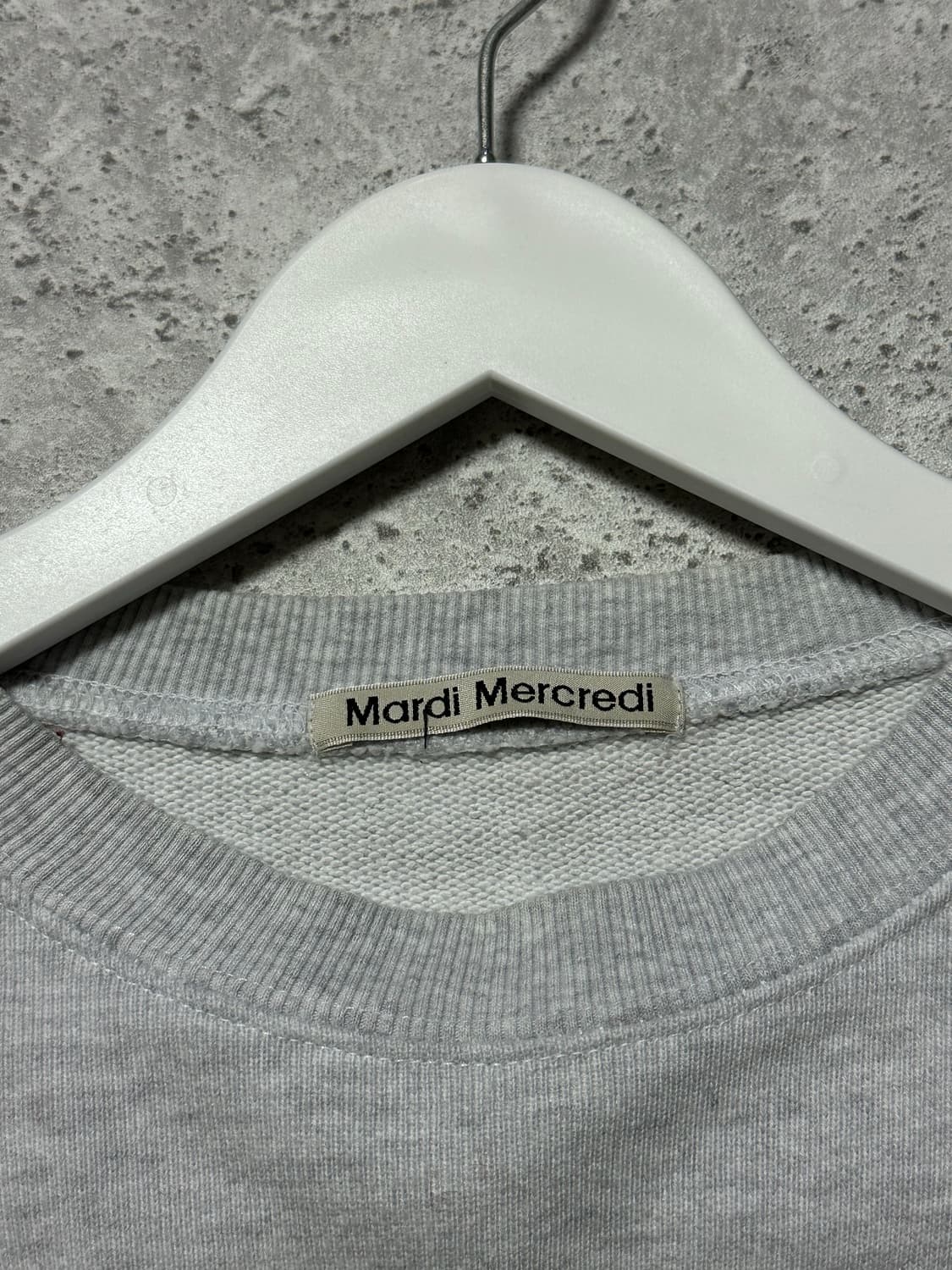 마르디 메크르디 딴지 백메란지 맨투맨 상품이미지4