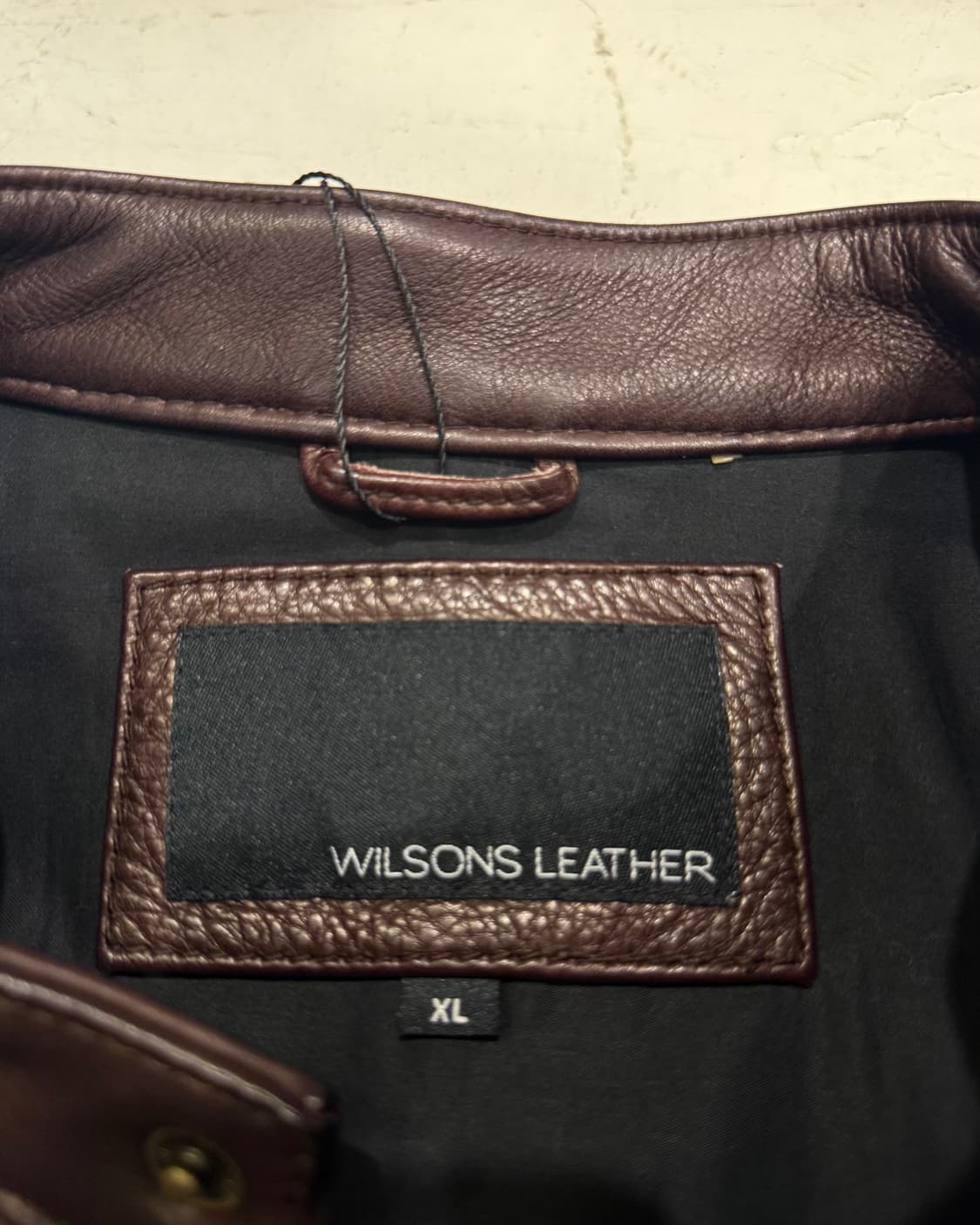 WILSONS LEATHER 브라운 천연가죽 자켓 상품이미지5