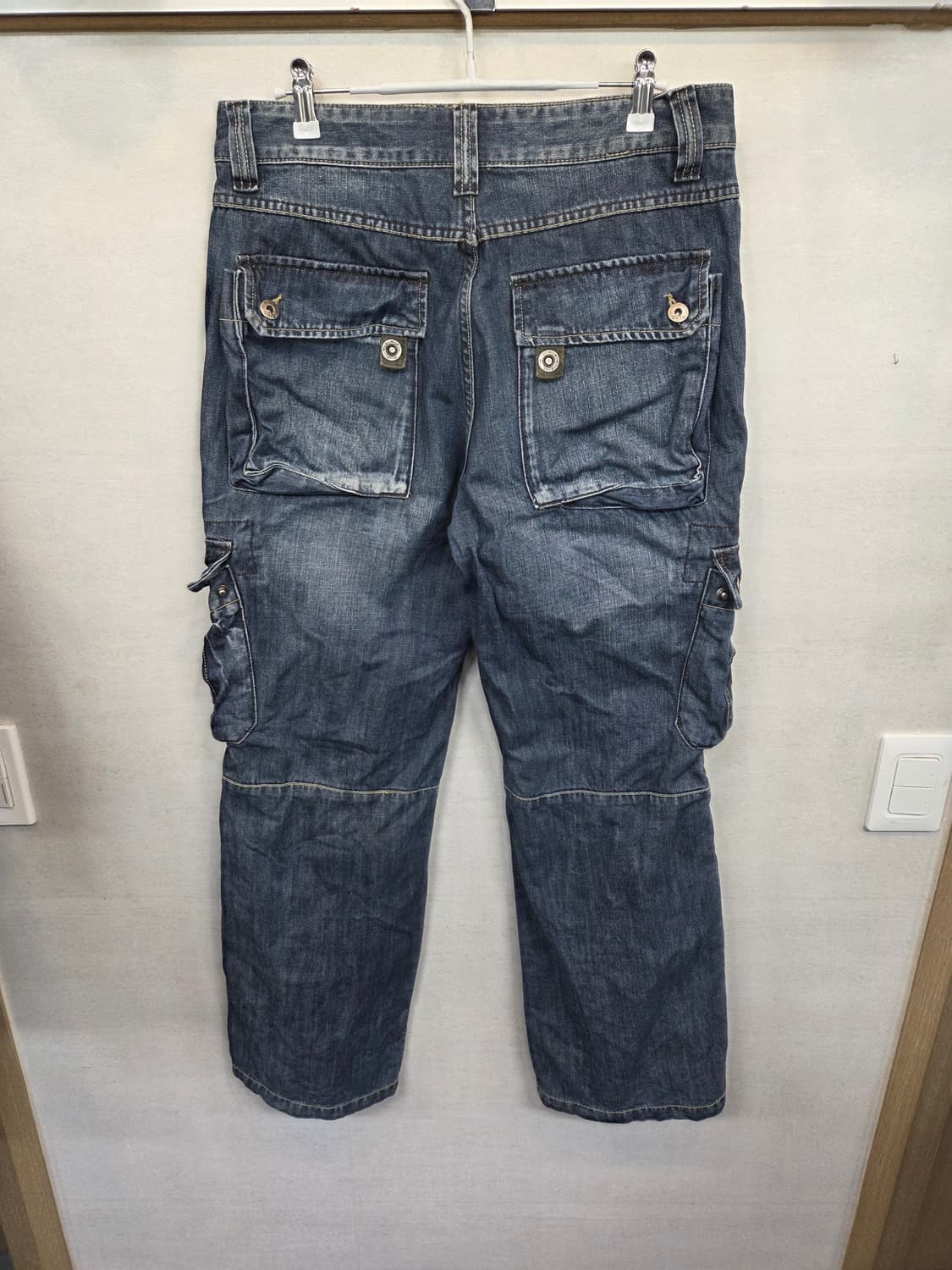 빈티지 du79 멀티포켓 카고 데님팬츠 32 상품이미지2