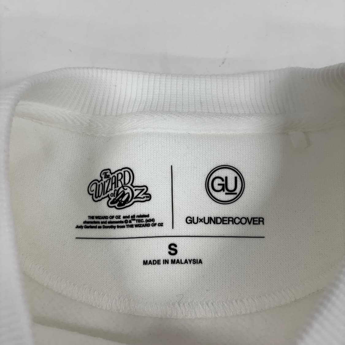 GU x 언더커버 오즈의마법사 도로시 맨투맨 상품이미지6