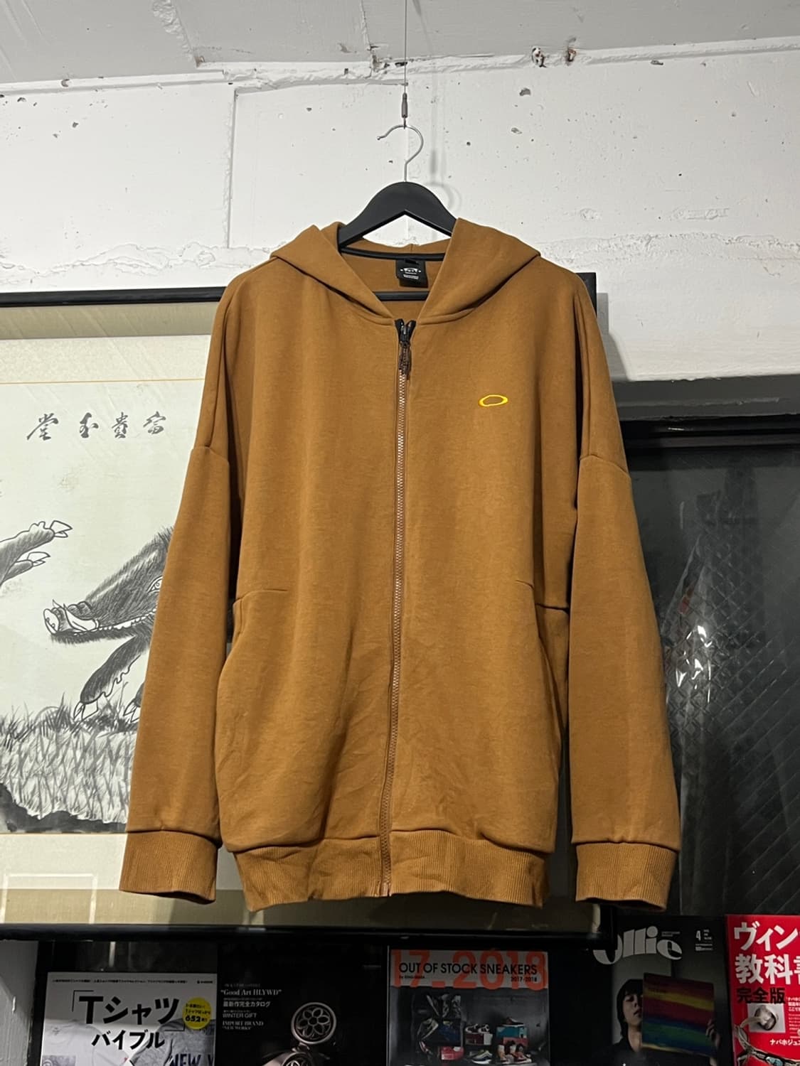 오클리 브라운 후드집업 L 상품이미지3