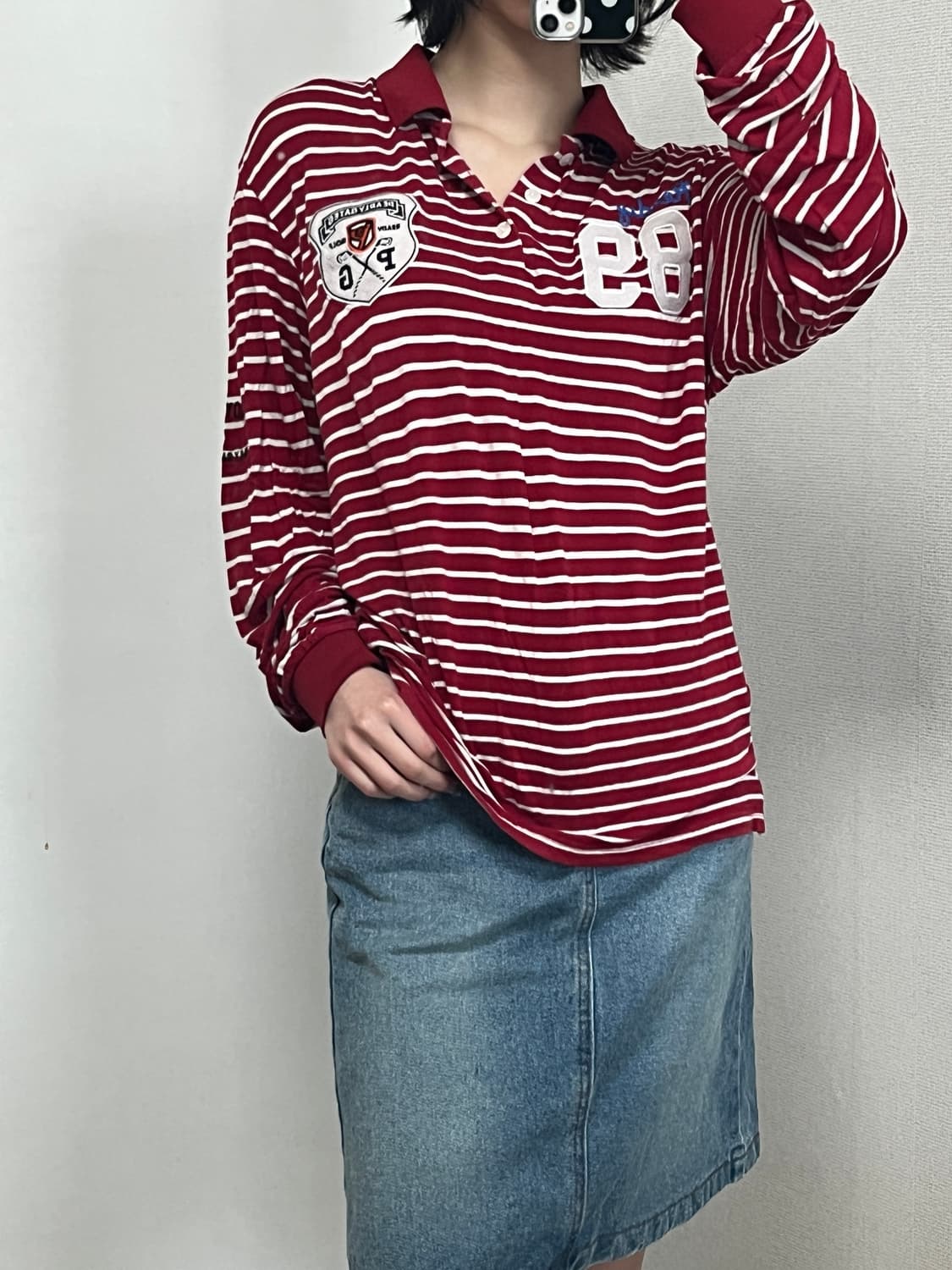 중청 미디 스커트 상품이미지2