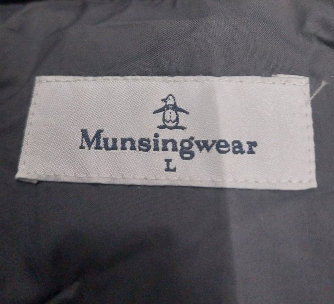 Munsingwear 그레이 다운 패딩 L 상품이미지5