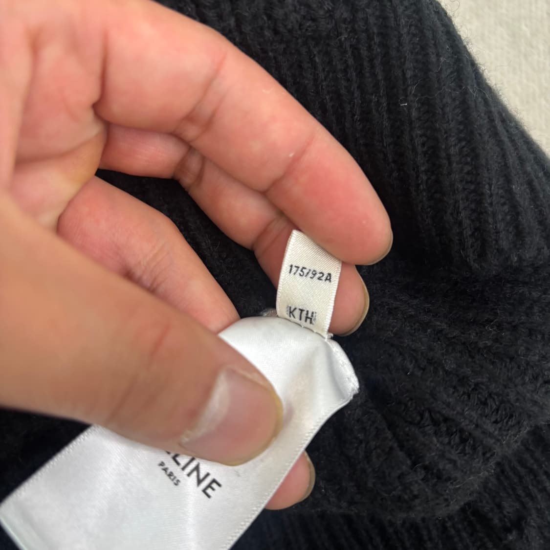 110 셀린느 리브드 빅로고 니트 상품이미지6