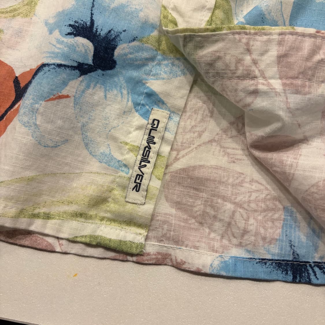 [XL] 퀵실버 하와이안 플라워 반팔 셔츠 D191 상품이미지6