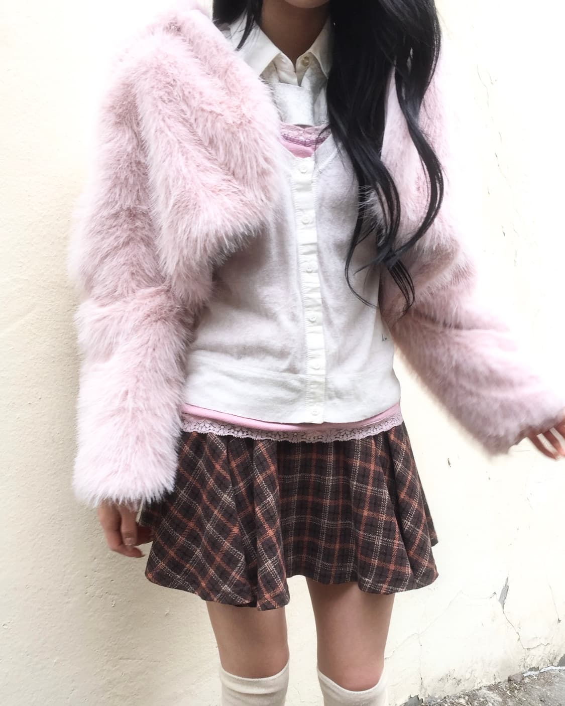 빈티지 딸기초코걸 코디세트 상품이미지6