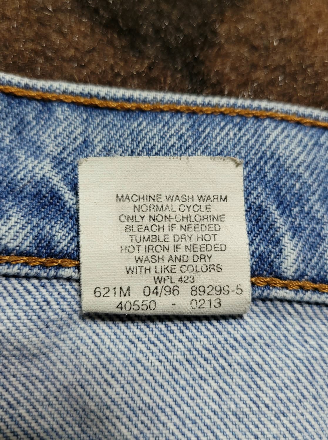 리바이스 남성용 550  릴렉스핏 데님팬츠(36*30) 상품이미지9