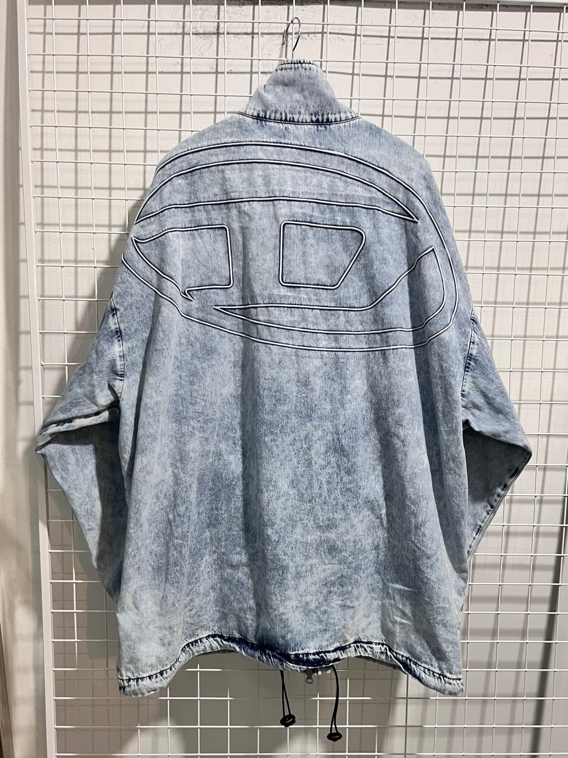 DIESEL 디젤 백로고 데님 자켓 L 상품이미지7
