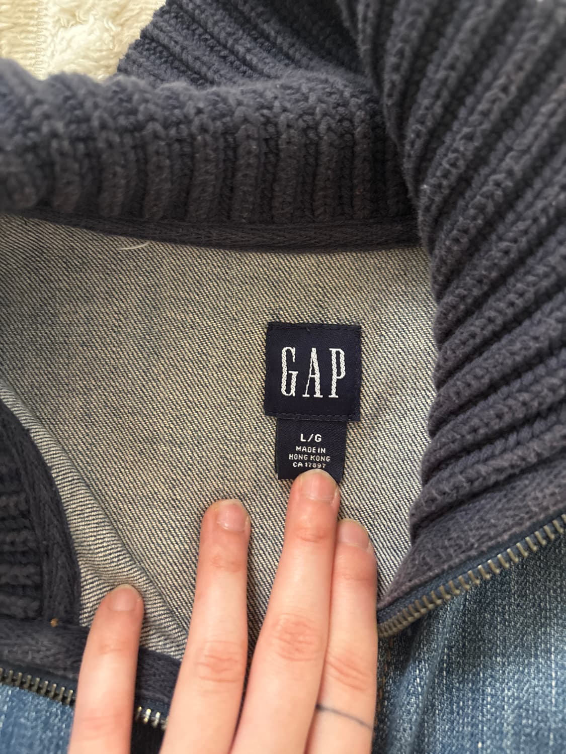 GAP knit denim jacket 상품이미지4