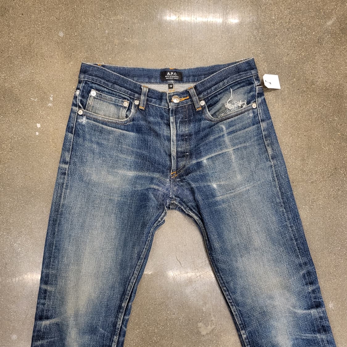 A.P.C. 데님 청바지 워싱진 상품이미지3