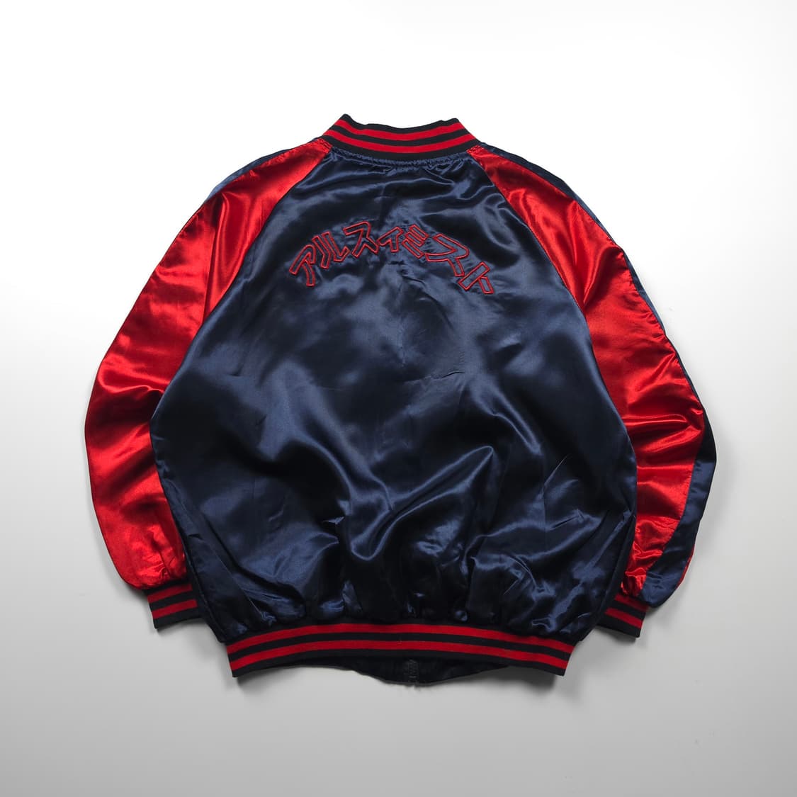 빈티지 잉어 자수 디테일 스카쟌 자켓 (L) 상품이미지2