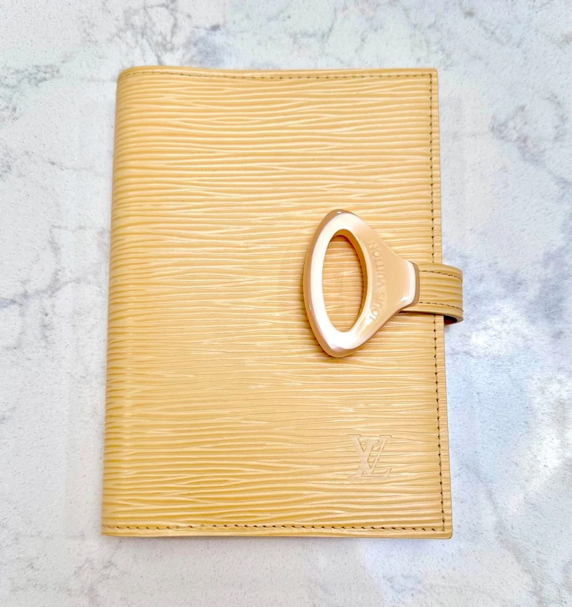 LOUIS VUITTON YELLOW EPI AGENDA COVER PM 상품이미지1