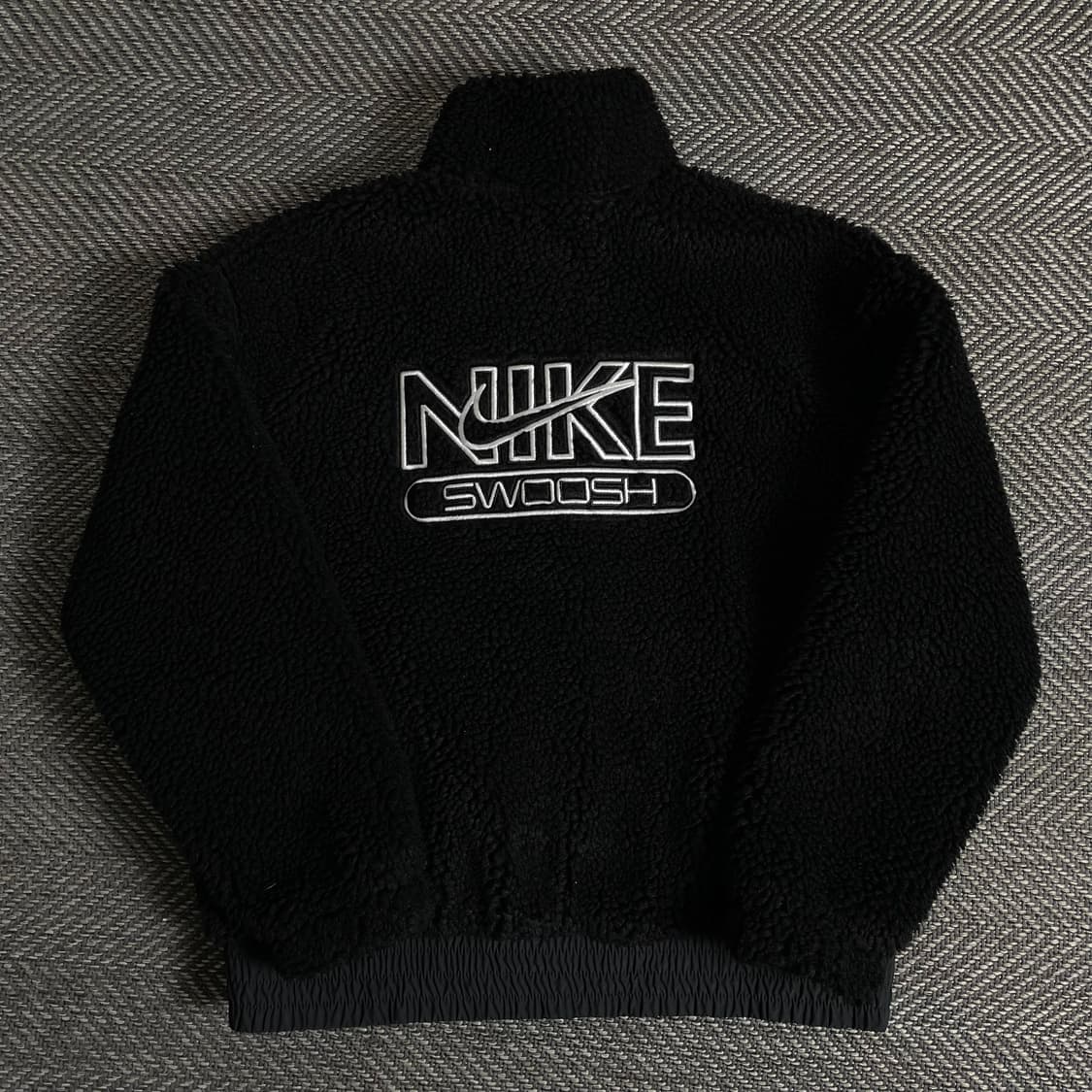 나이키 빅로고 크롭 쉐르파 자켓y 3375 상품이미지2