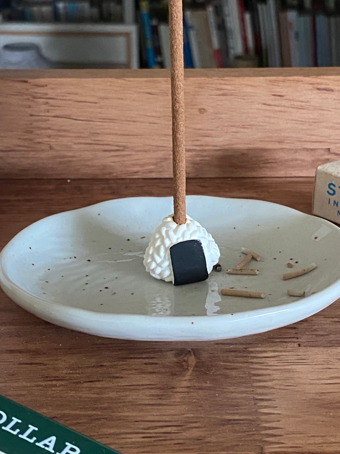 인센스스틱+도자기트레이+삼각김밥홀더+라이타 상품이미지4