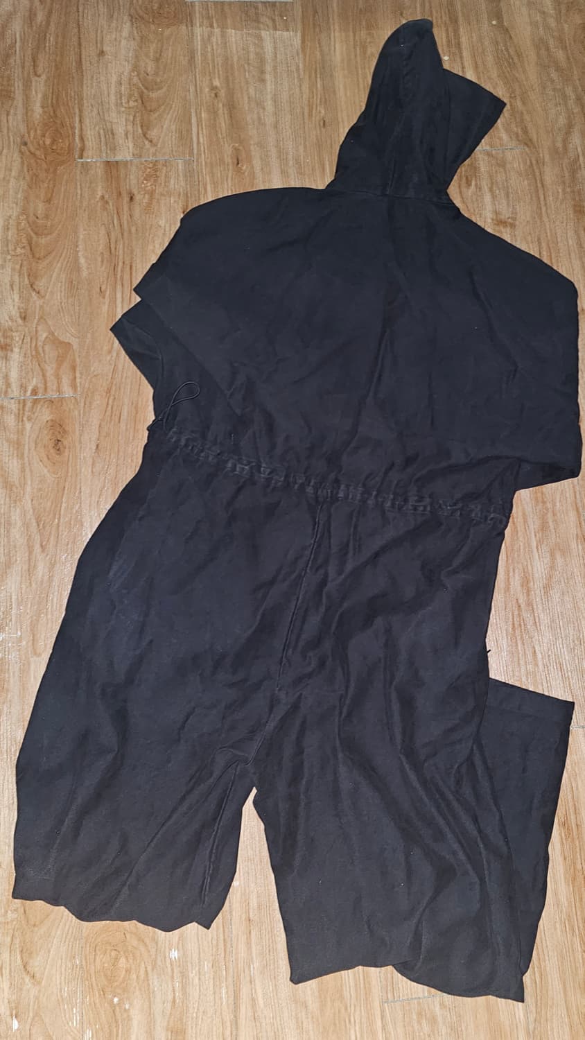 이지갭 사틴 오버롤 블랙 M 상품이미지4