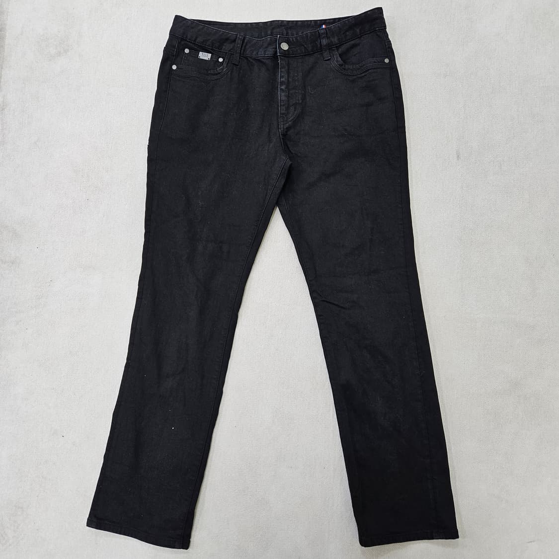 34 엘르진 블랙 데님 팬츠 0316Y 상품이미지1