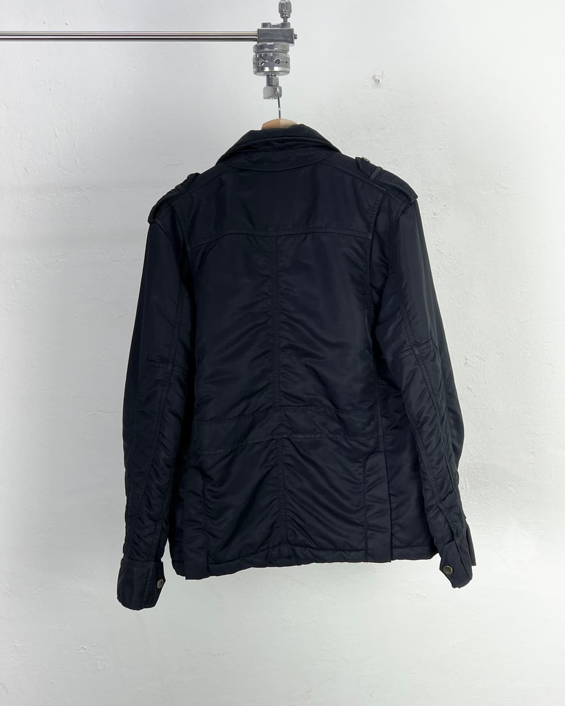 디젤 블랙 밀리터리 패치워크 다운 자켓 상품이미지6