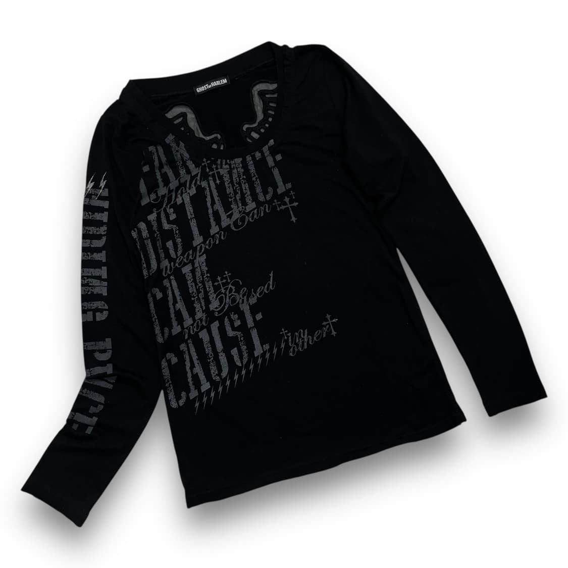GHOST OF HARLEM Punk Cross long sleeve 상품이미지2
