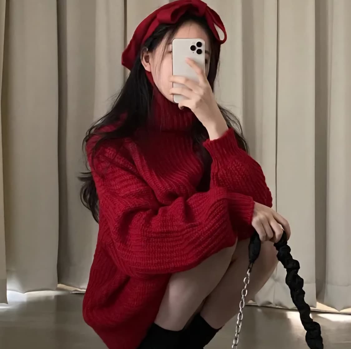 크리스마스 미디 원피스  상품이미지1