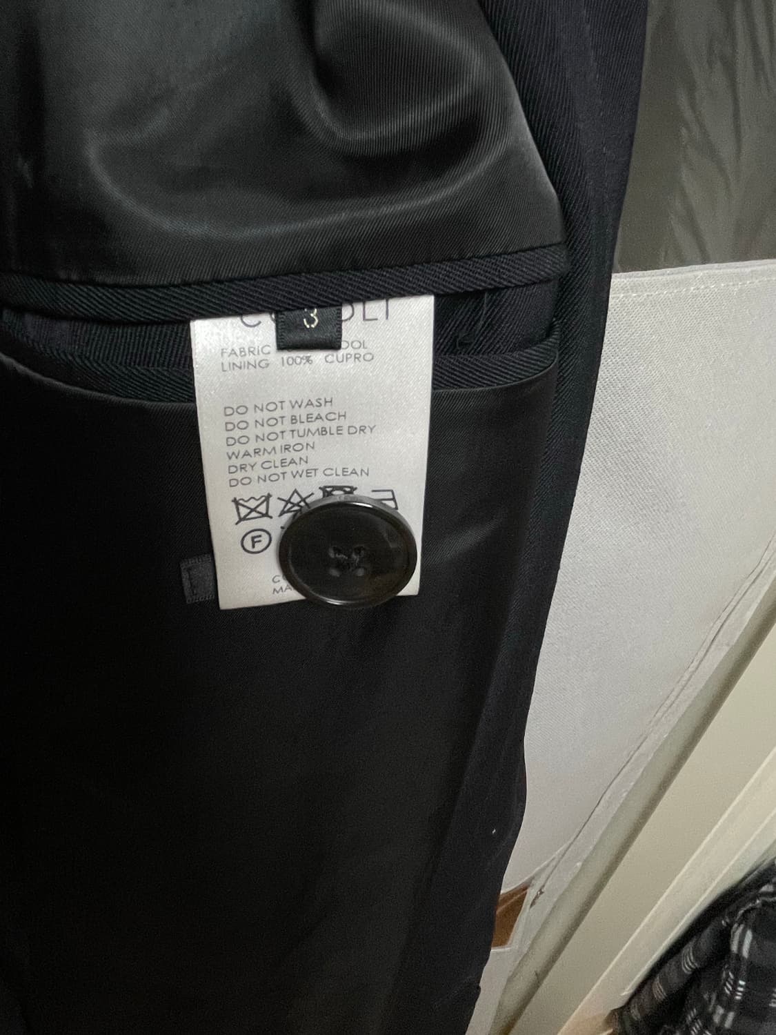 코모리 울개버딘 코트 3사이즈 상품이미지5