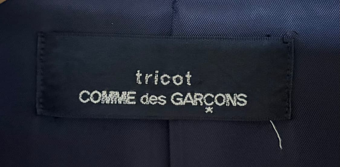 꼼데가르송 트리콧 AD1995 더블코트 상품이미지5