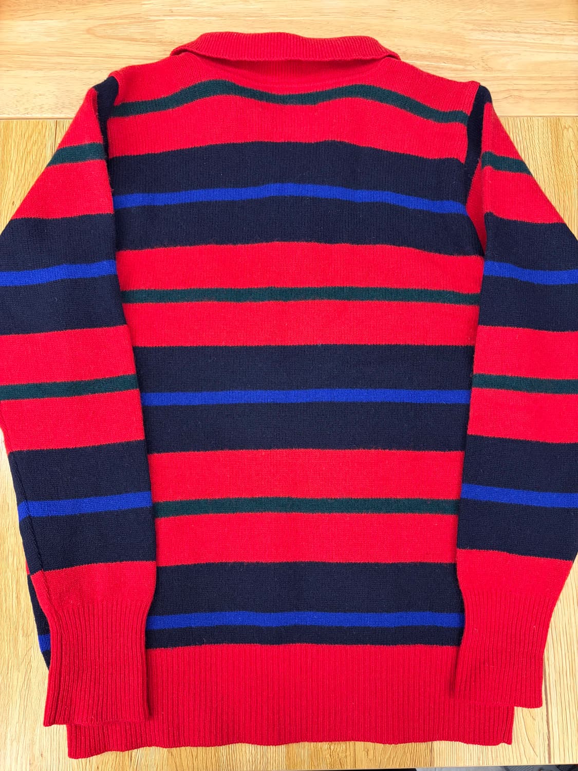 [90] 80s 폴로 랄프로렌 스트라이프 카라니트 상품이미지7