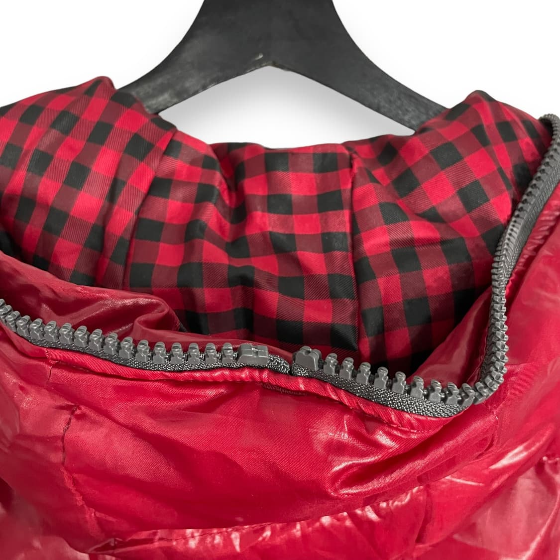 펑크 글로시 유광 패딩 상품이미지5