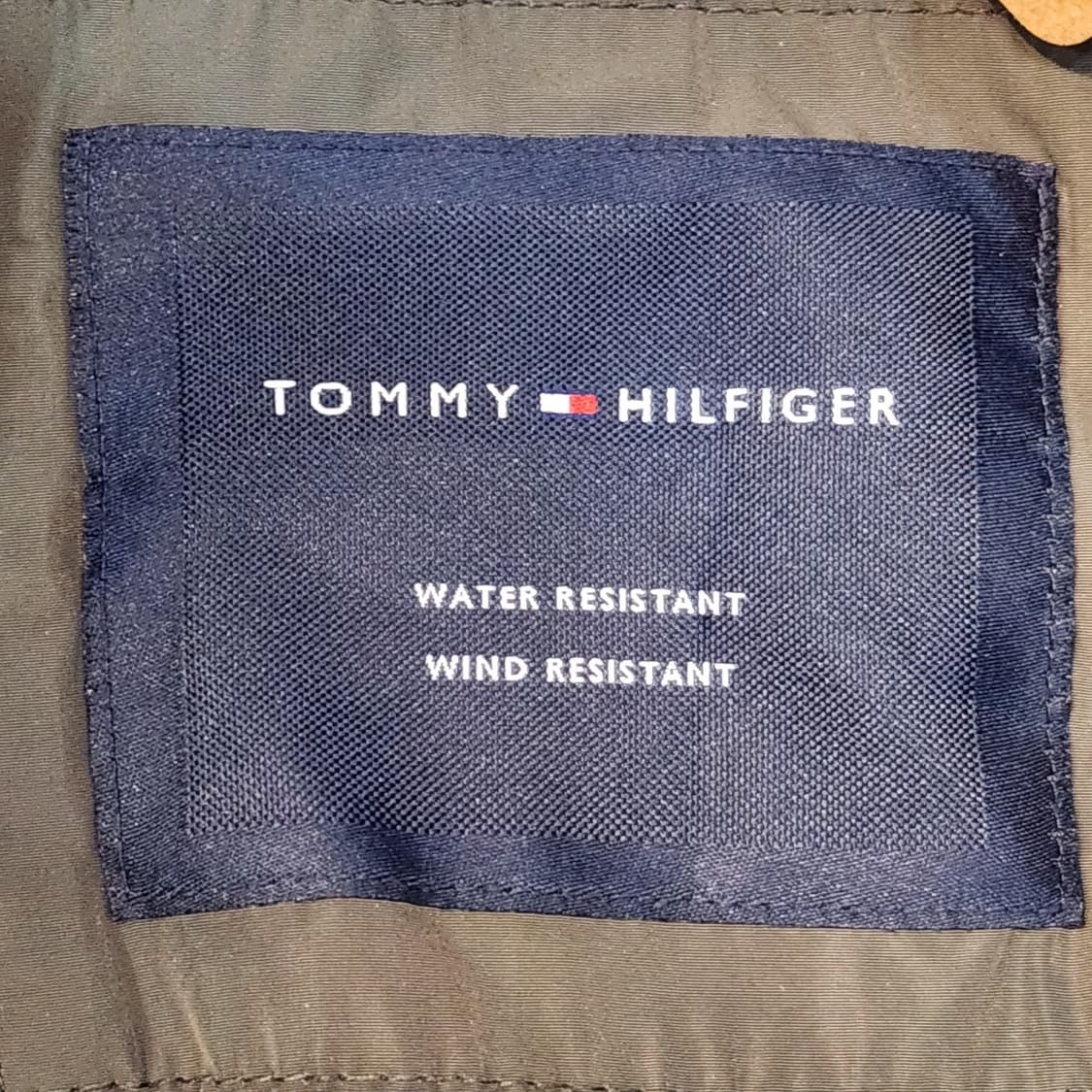 타미힐피거 카키색 봄버 자켓 (M) 상품이미지2