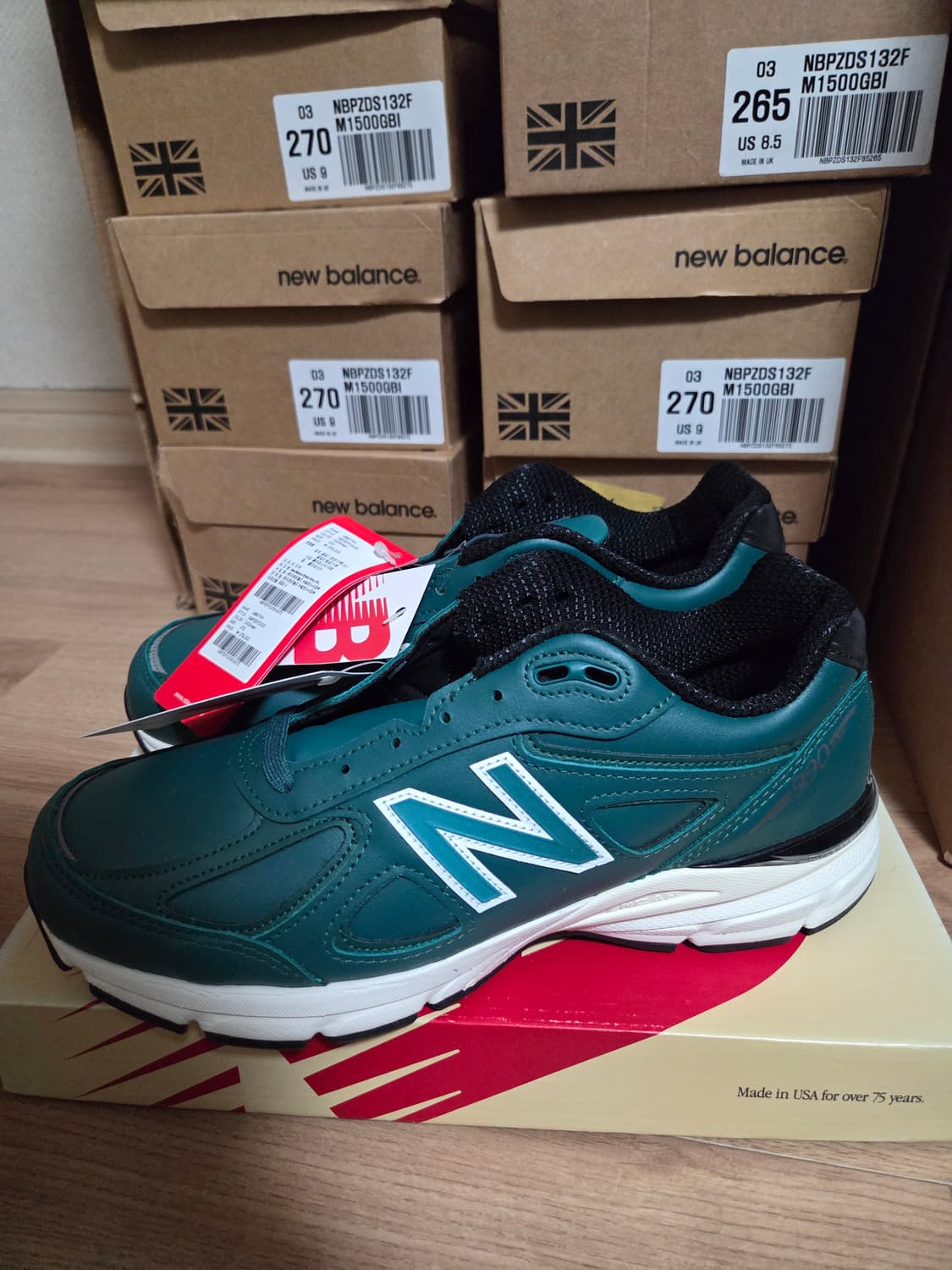 뉴발란스 USA U990TW4 270사이즈 새상품 상품이미지1