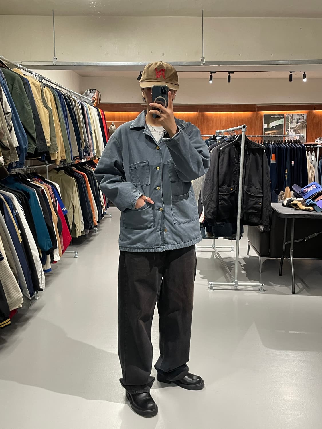 90s 블랭킷 초어 자켓 상품이미지8