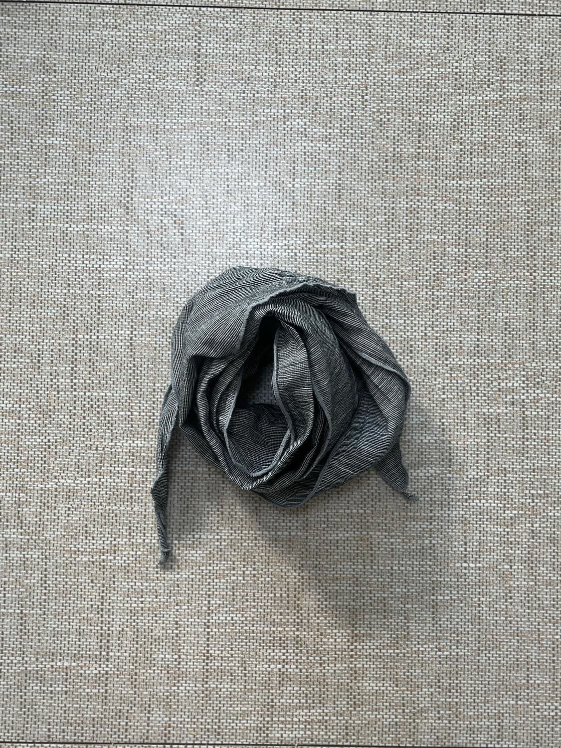모노프리베 Textured Roll Scarf grain 상품이미지3