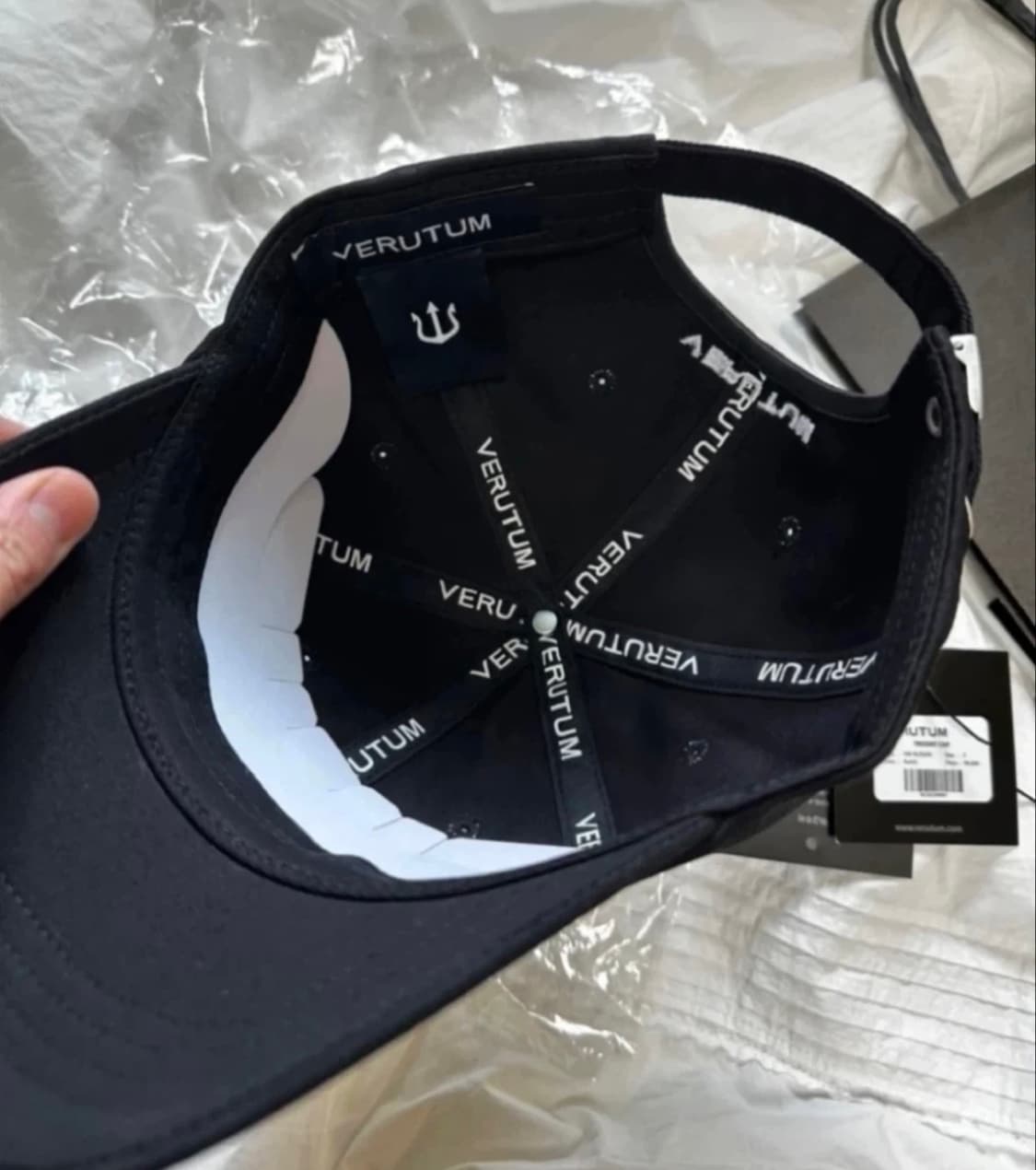 [미 시착 새 상품] 베루툼 로고 볼캡 상품이미지4