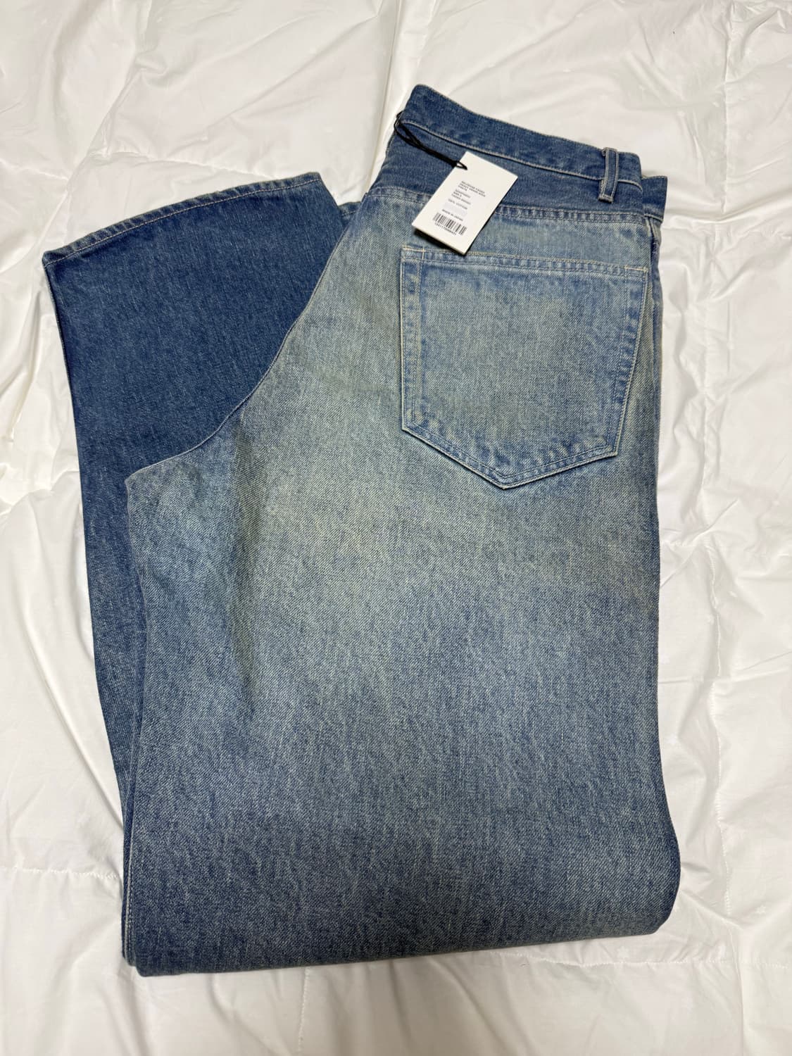 오라리 24FW 페이디드 헤비 셀비지 데님 3사이즈 상품이미지1