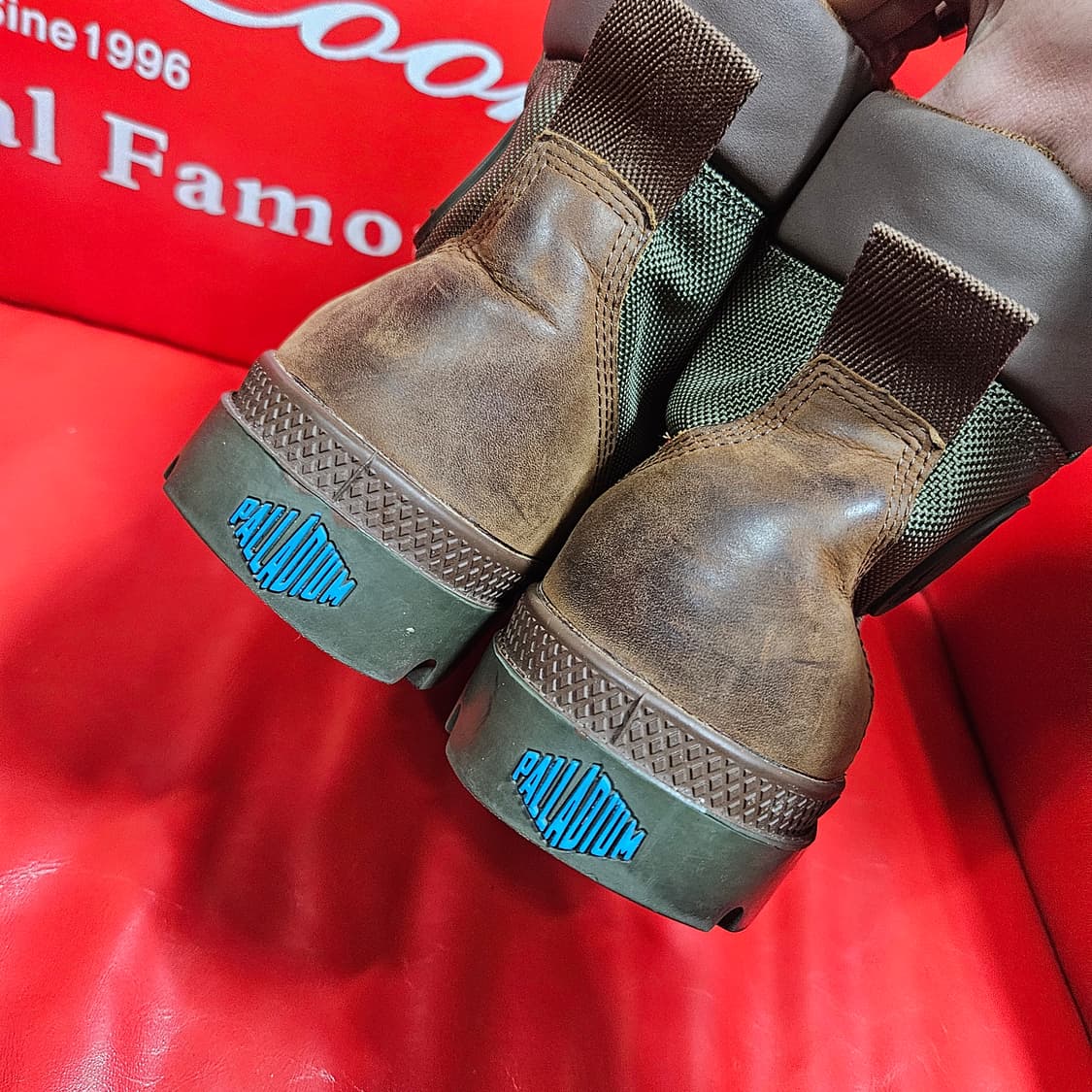 팔라디움(Palladium) 커프 레더 가죽 워커 부츠 43size 상품이미지6