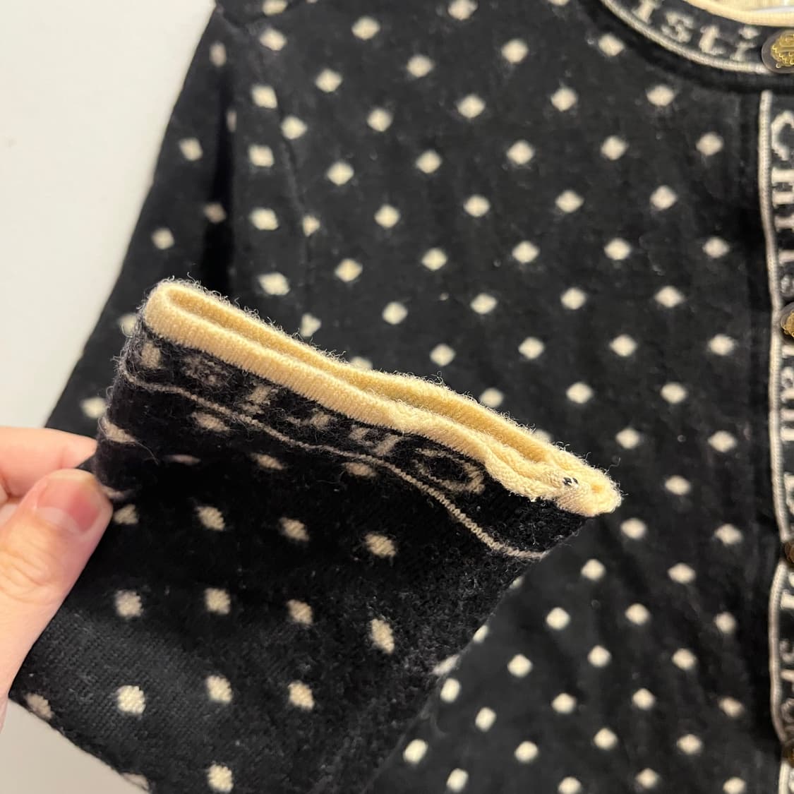 크리스찬 디올 도트 가디건 상품이미지5