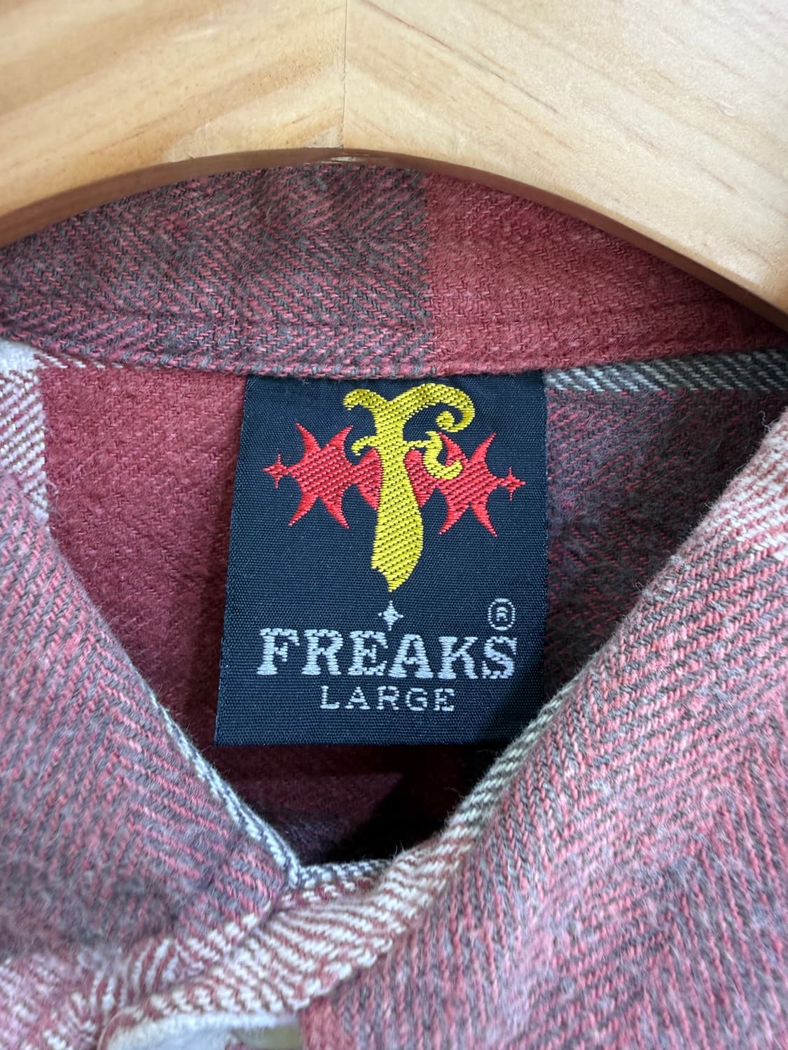 빈티지 FREAKS 체크 셔츠 상품이미지5