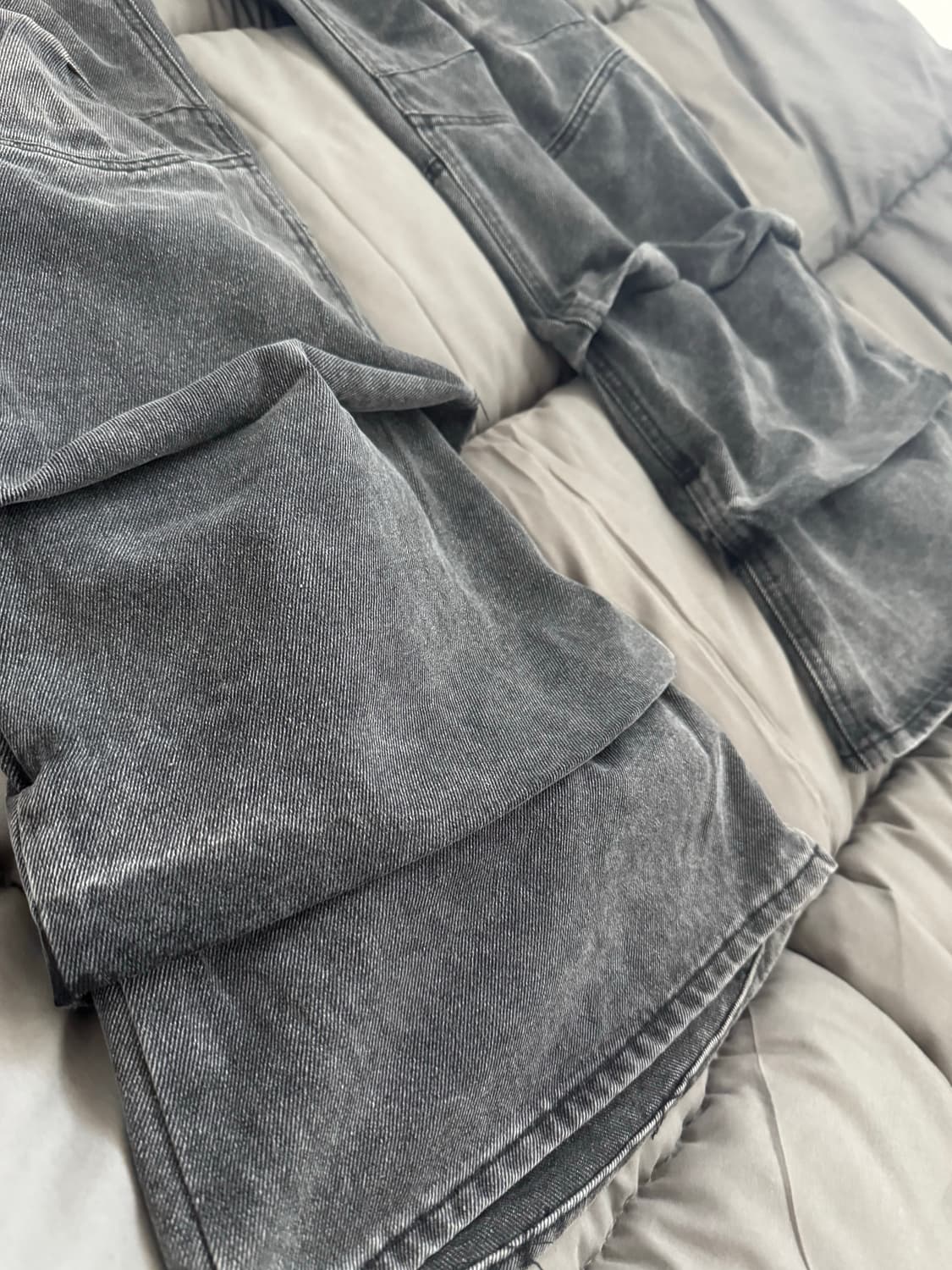 ETCE STACKING FLARE DENIM PANTS 상품이미지5