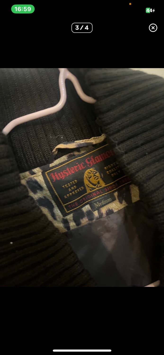 히스테릭글래머 레오파드 자켓 상품이미지3