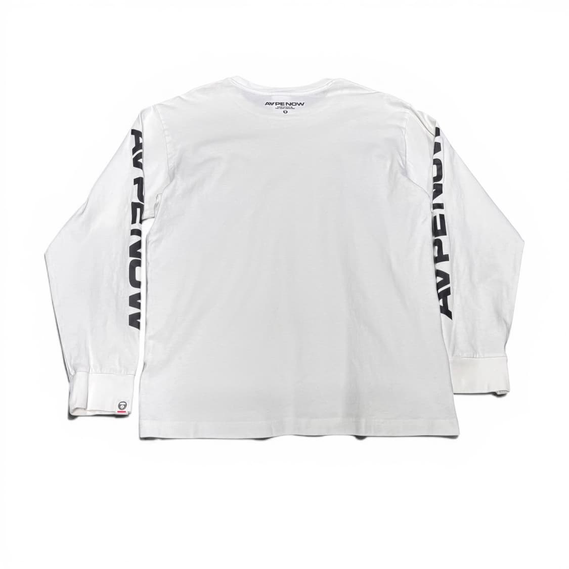 L AAPE NOW 에이프 베이프 화이트 긴팔 롱슬리브 상품이미지2