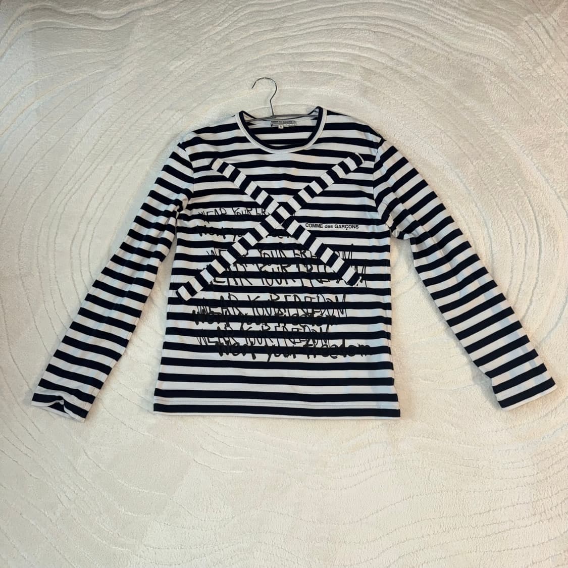 [정품/상태 좋음] 꼼데가르송 긴팔 상품이미지1
