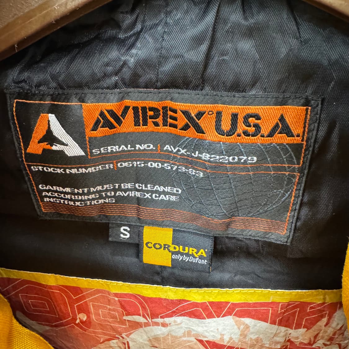 00s 아비렉스 데이토나 레이싱자켓 전후면 빅로고 포인트 옐로우 상품이미지9