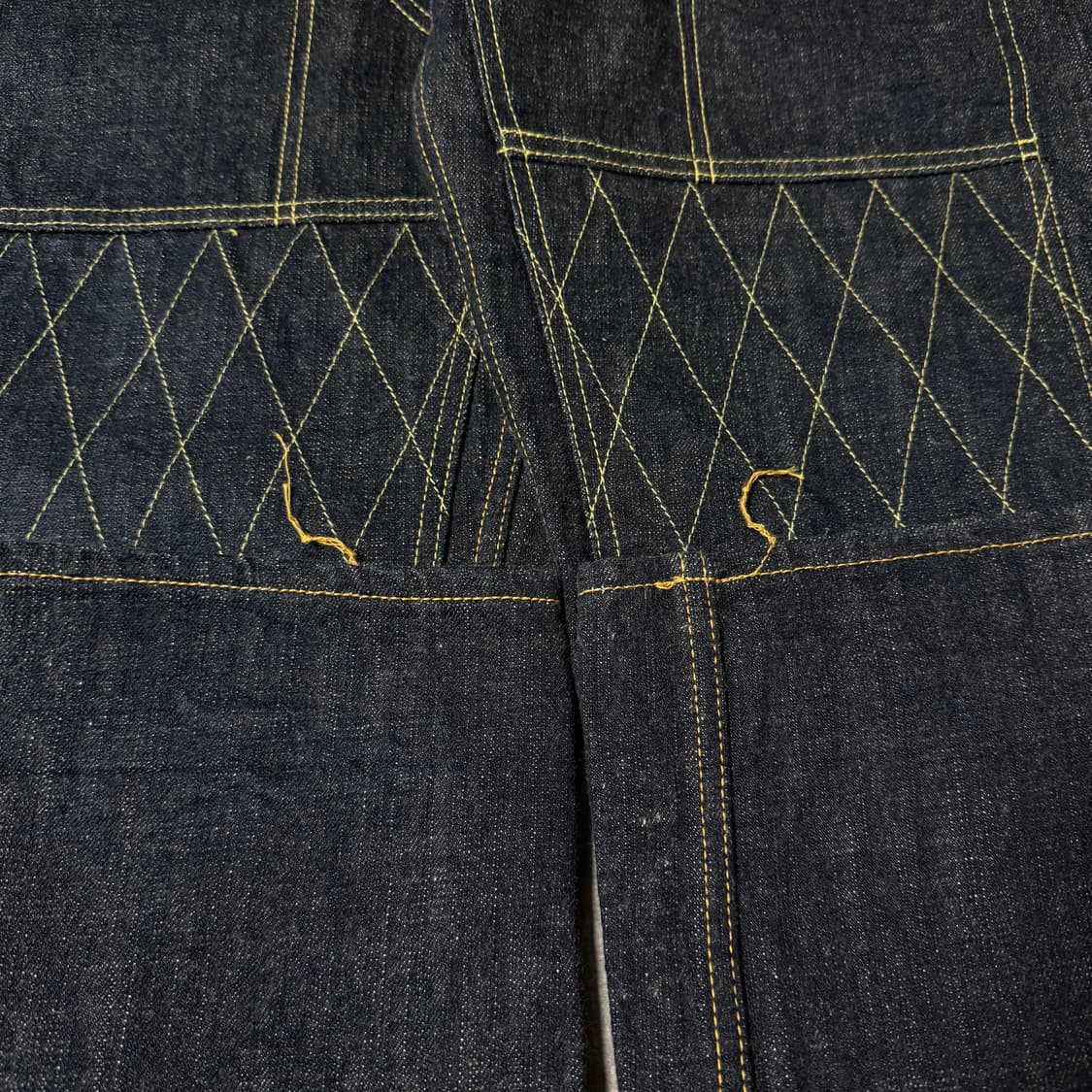 [34]트로피클로딩 1608W 더블니 네로우 더트 데님 팬츠 상품이미지7