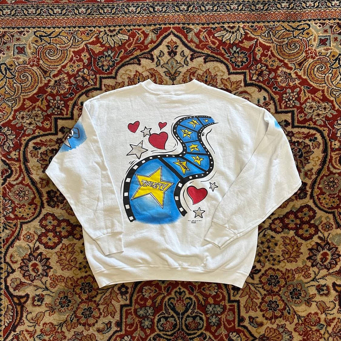 90s Looney Tunes 'Tweety' AOP Sweatshirt 상품이미지8
