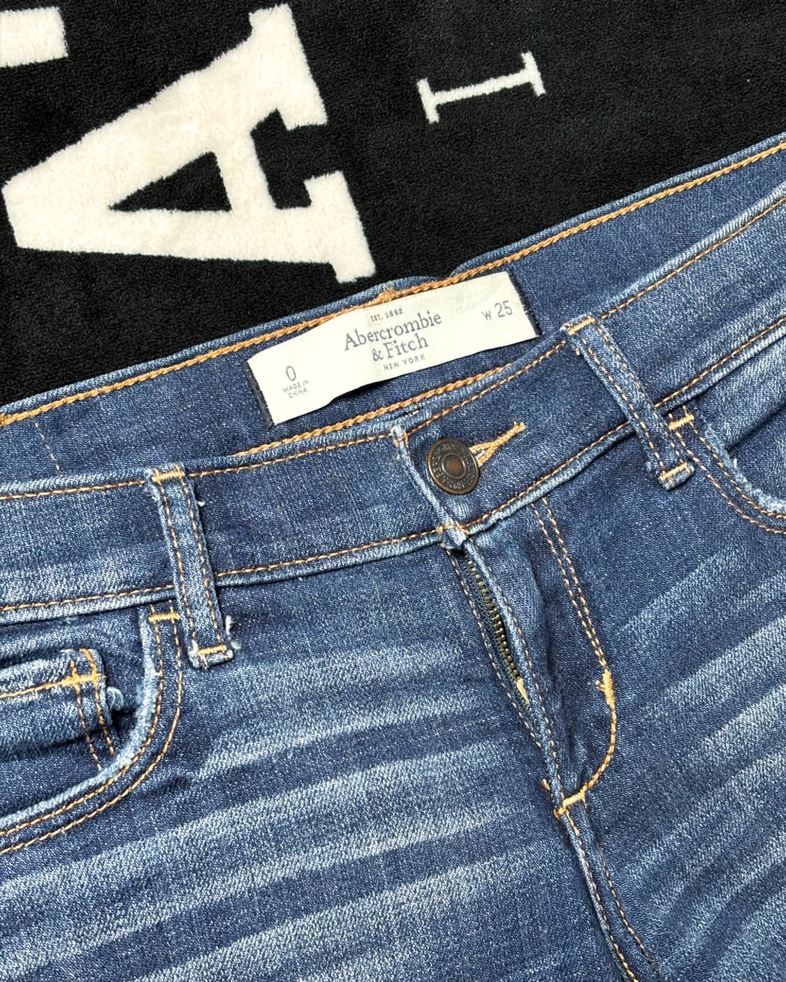 일본빈티지 아베크롬비 데님 쇼츠 상품이미지3