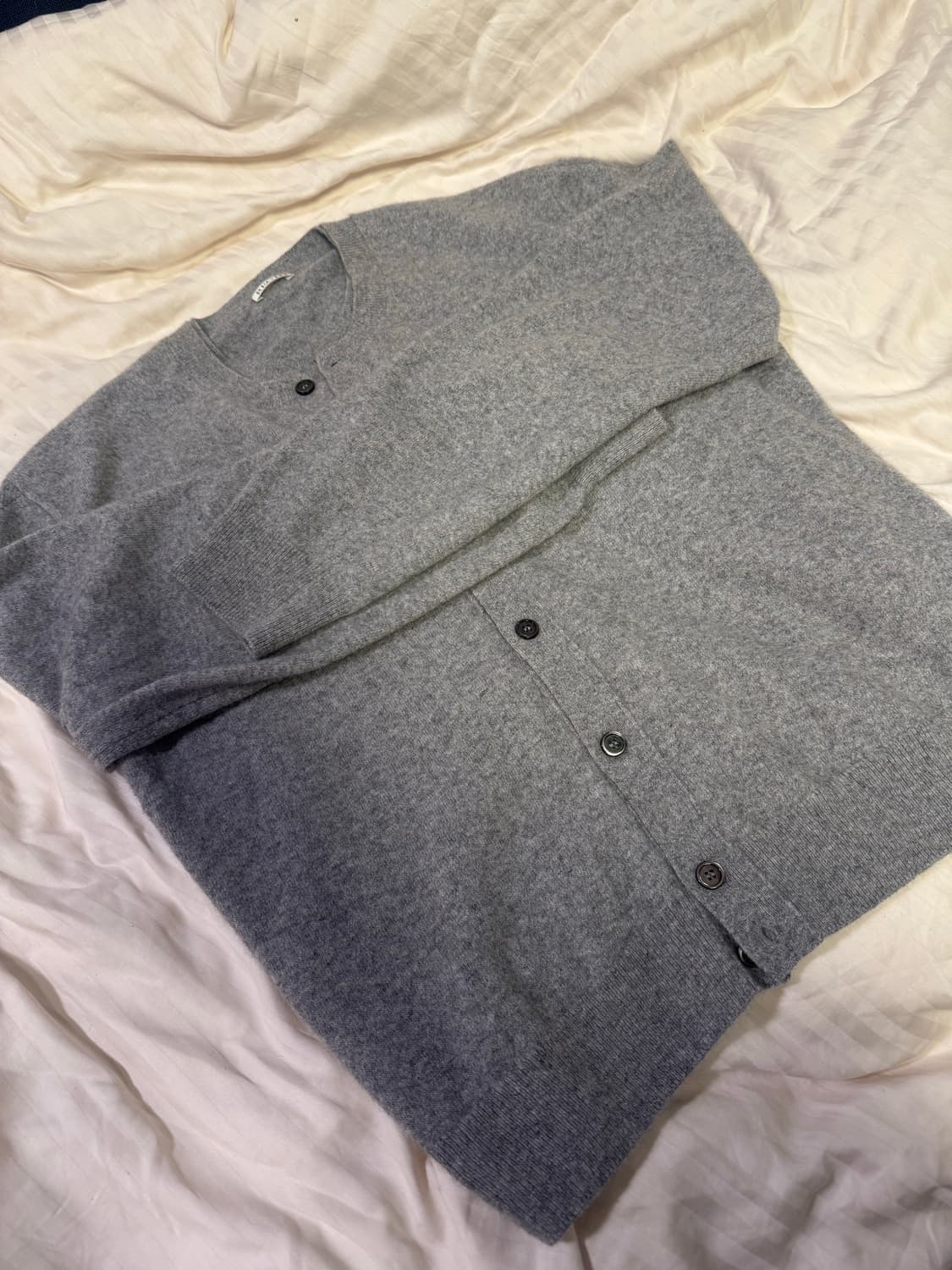 렉토 25fw 레이어드 가디건 grey L 상품이미지1