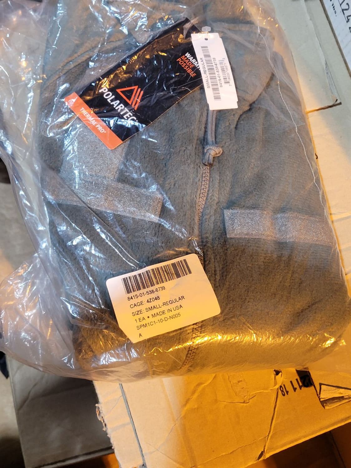 미군오리지널ACU플리스자켓(레벨3) 상품이미지3