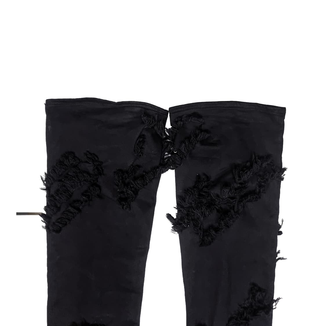 릭오웬스 - 22SS DRKSHDW 타이론 슬래쉬 부츠컷 팬츠 - 블랙  상품이미지5