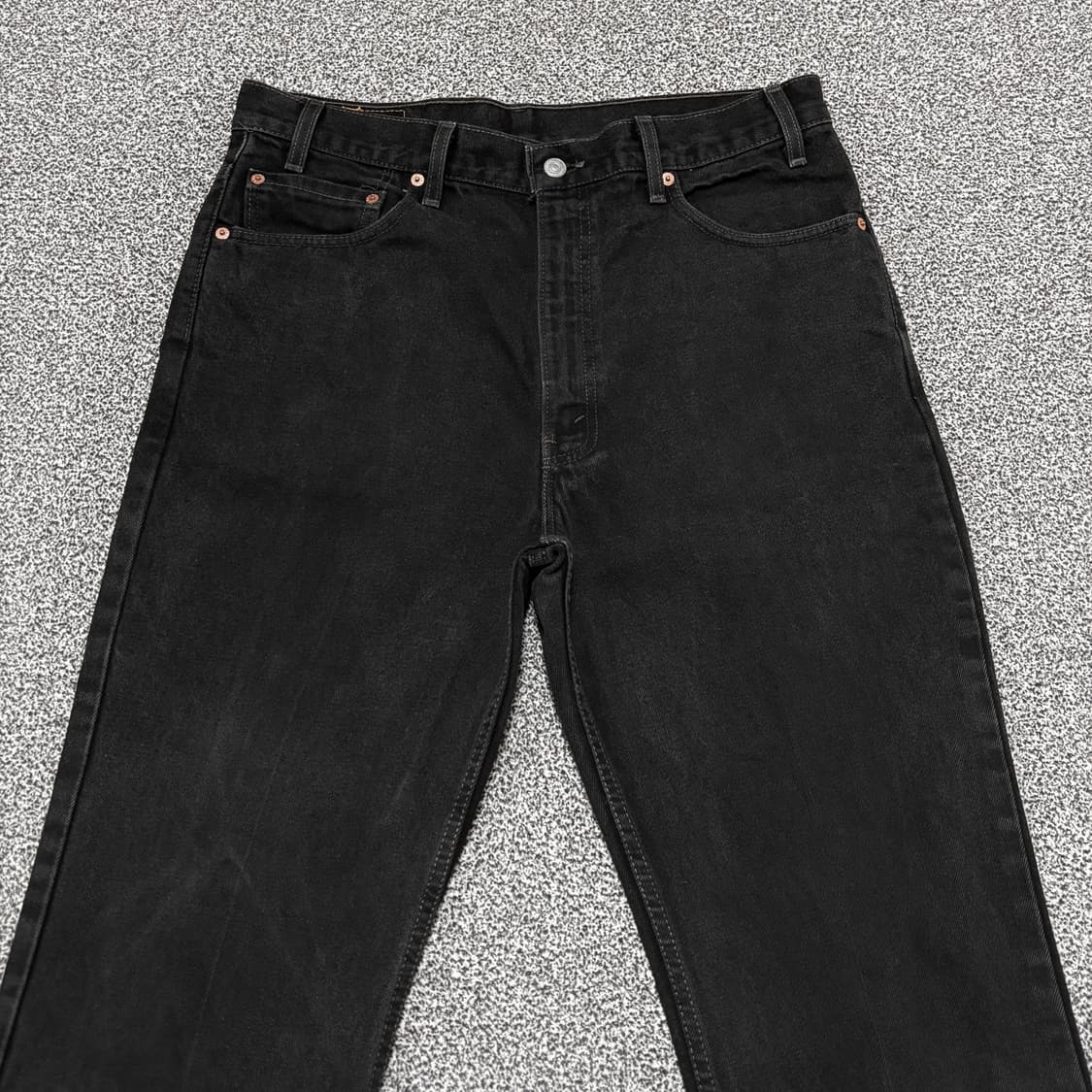 90s 빈티지 리바이스 517 블랙 허리44cm 상품이미지3